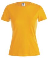 T-paita Women Colour T-Shirt "keya" WCS150, kultainen liikelahja logopainatuksella